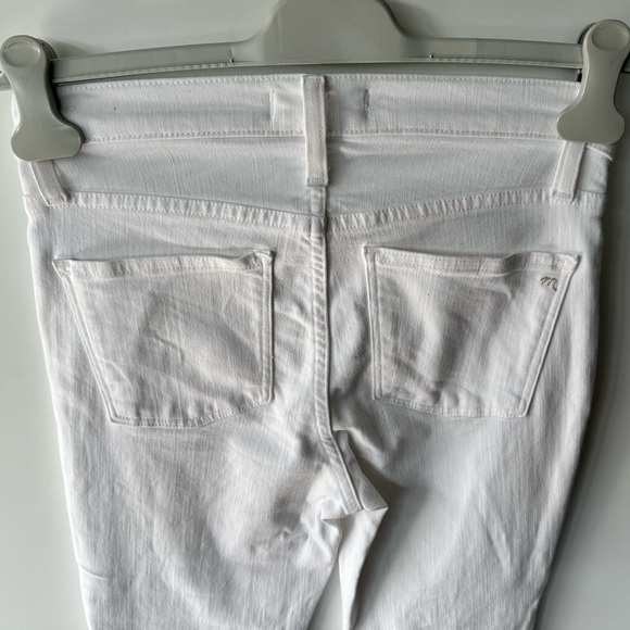 EUC Madewell 9" High-Rise Skinny Jeans in Pure White, size 26 - Picture 7 of 14